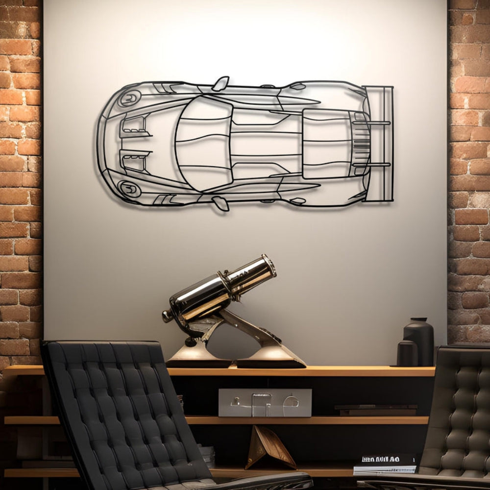 2023 911 (992) GT3 RS Top Metal Silhouette