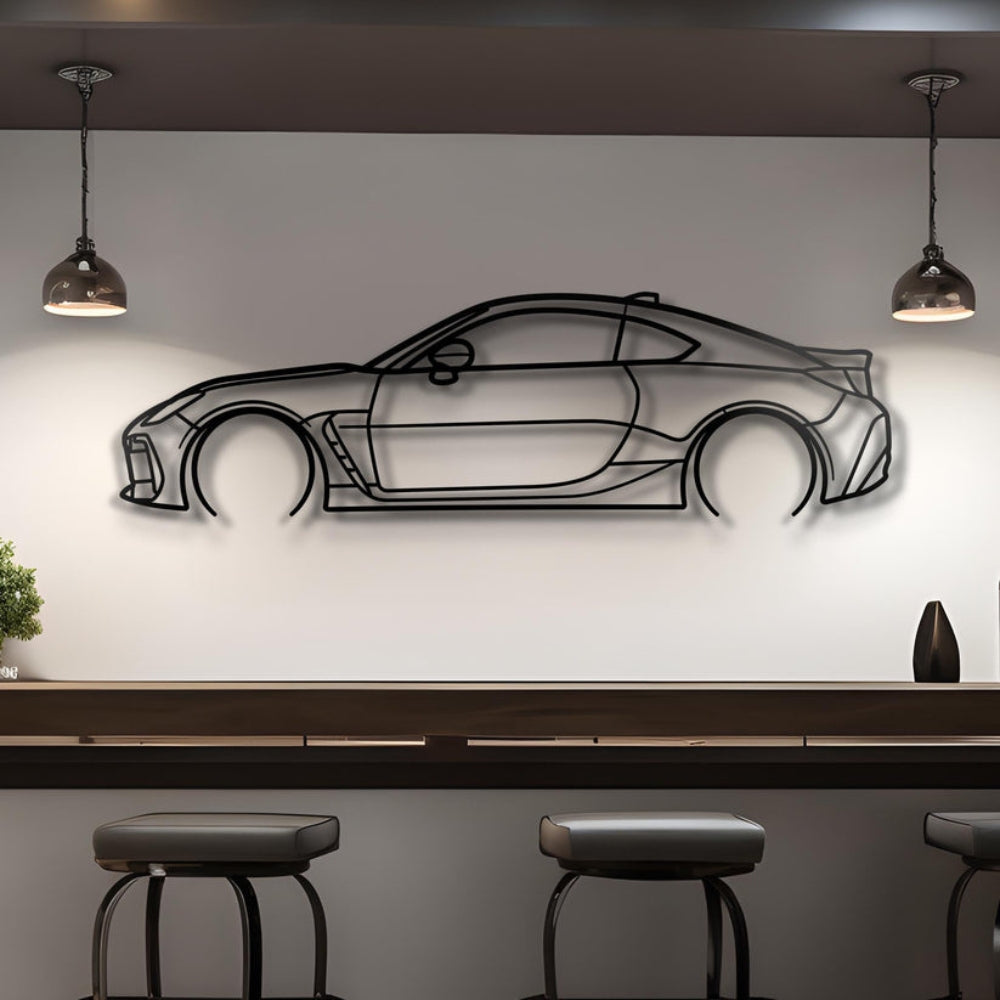 2022 BRZ Metal Silhouette