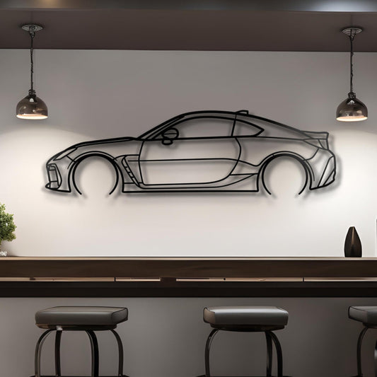 2022 BRZ Metal Silhouette