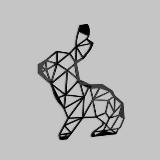 Rabit- Metal with a sleek, polished finish