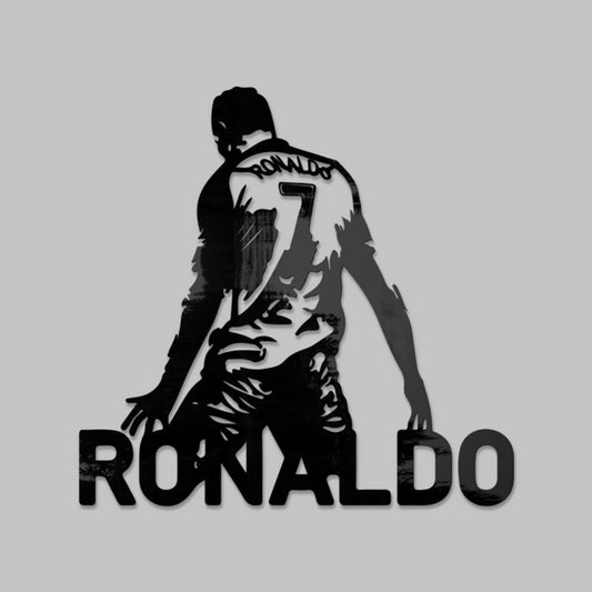 Ronaldo- Metal with a sleek polished finish