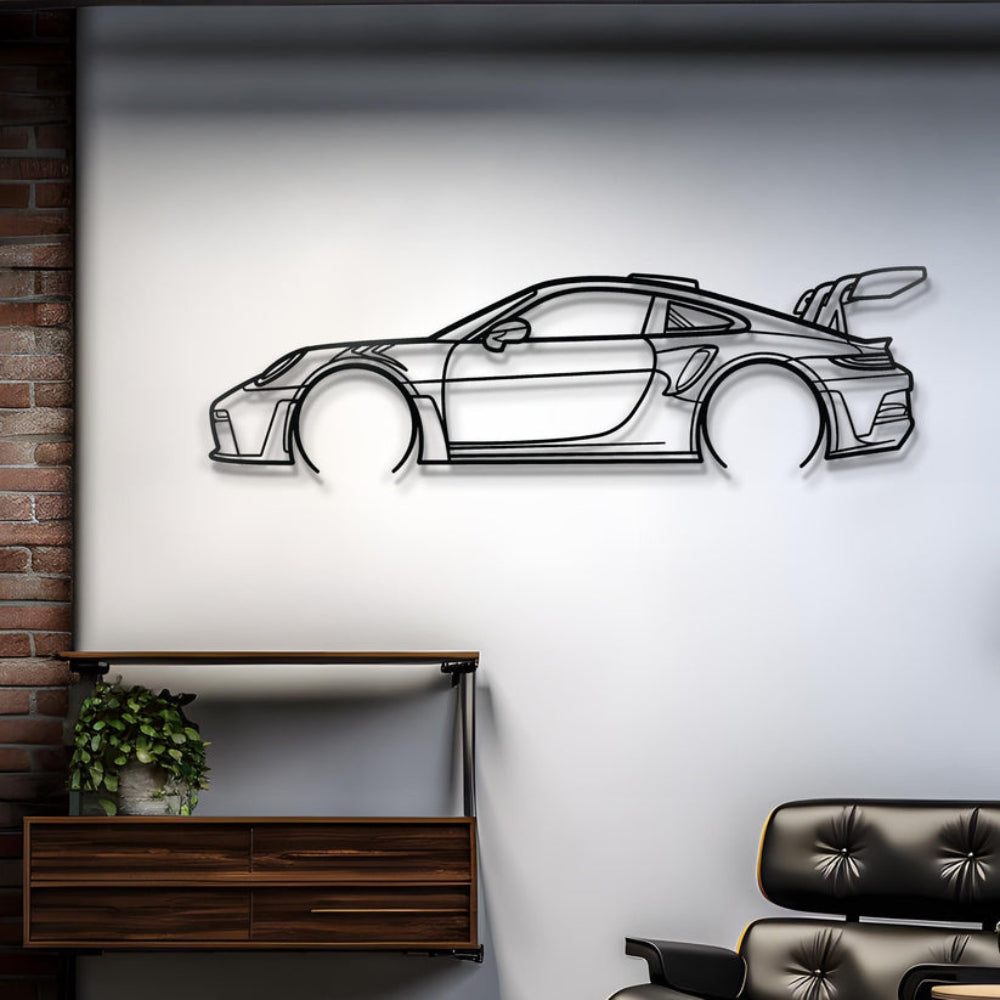 2023 911 (992) GT3 RS Metal Silhouette