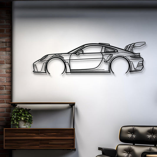 2023 911 (992) GT3 RS Metal Silhouette