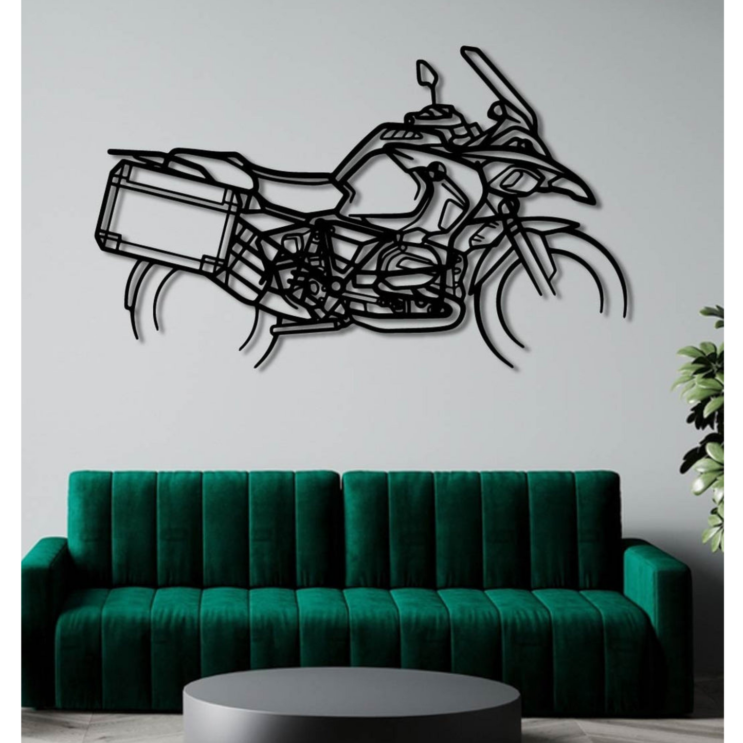 R1200 GS Adventure Metal Wall Art Metal Silhouette