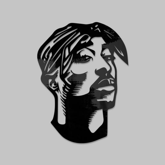 Tupac-Metal with a sleek, polished finish