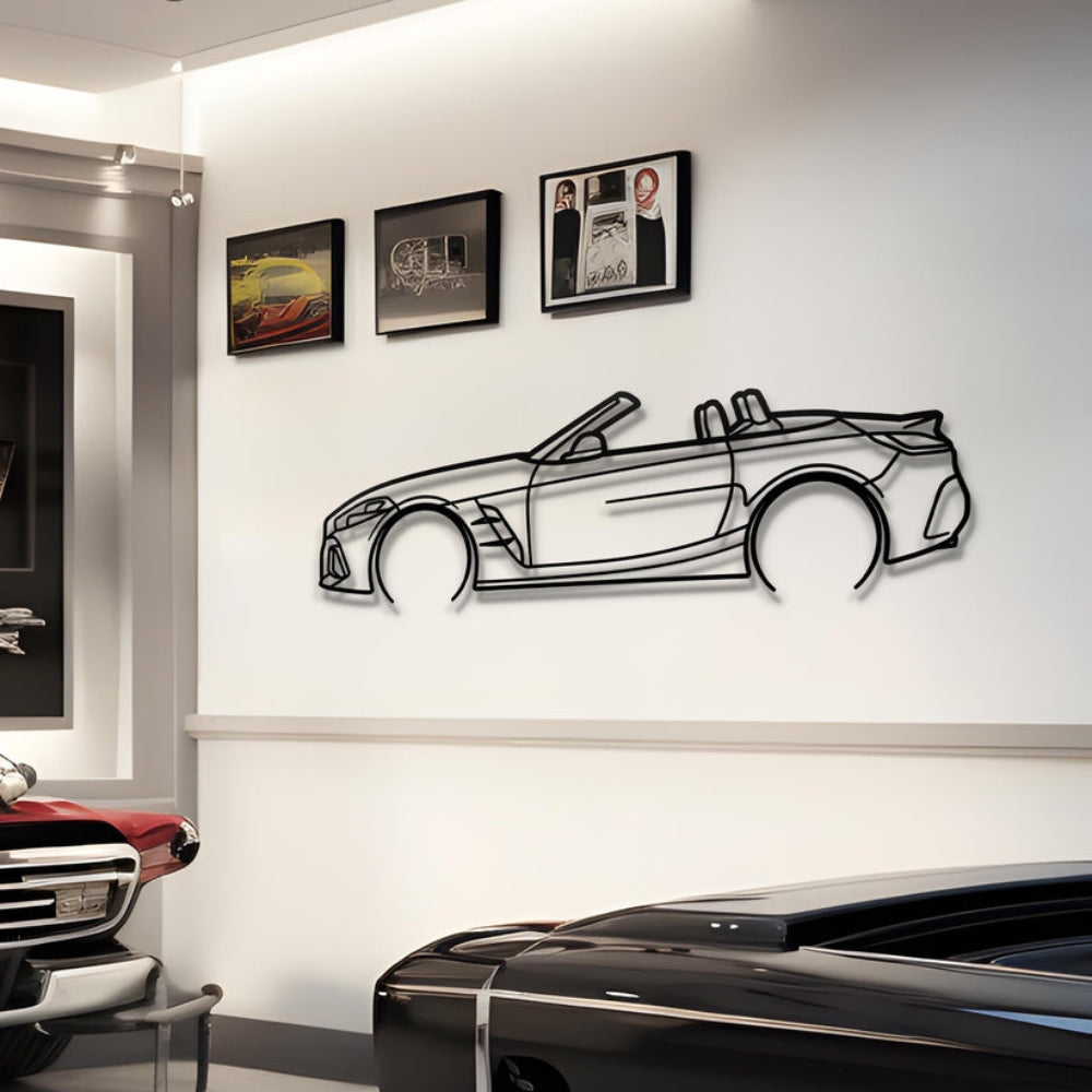 2022 Z4 Convertible Metal Silhouette