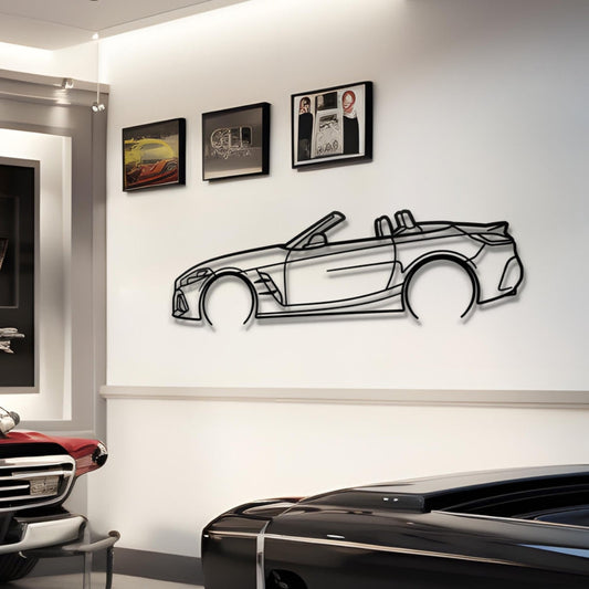 2022 Z4 Convertible Metal Silhouette