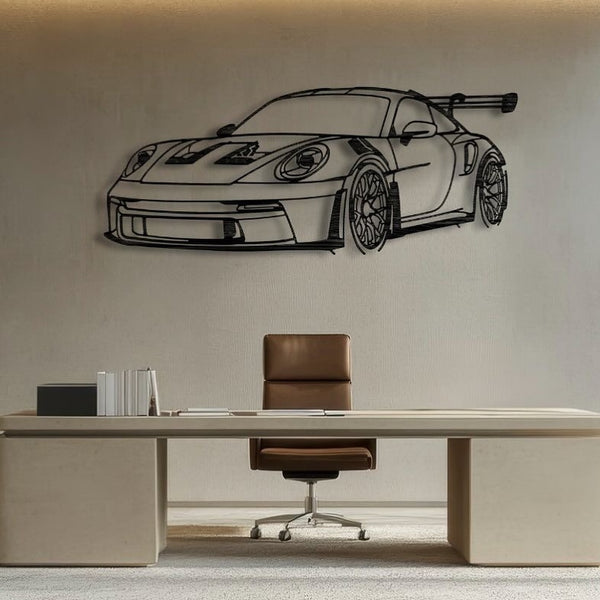 Porsche 911 GT3 RS -Metal Art