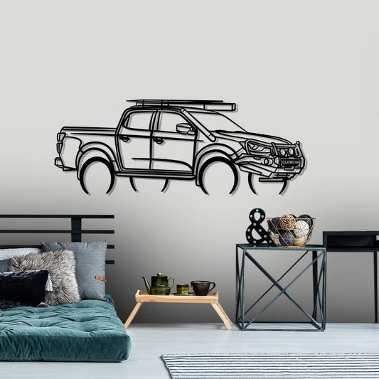 Isuzudmax 2023 Metal Silhouette
