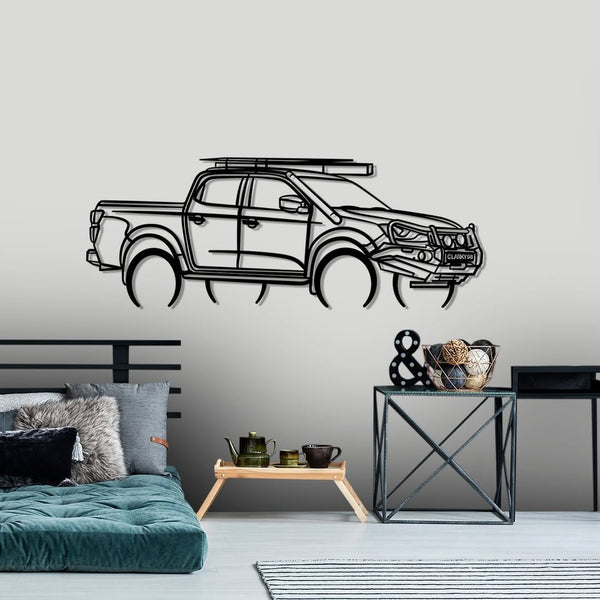 Isuzudmax 2023 Metal Silhouette