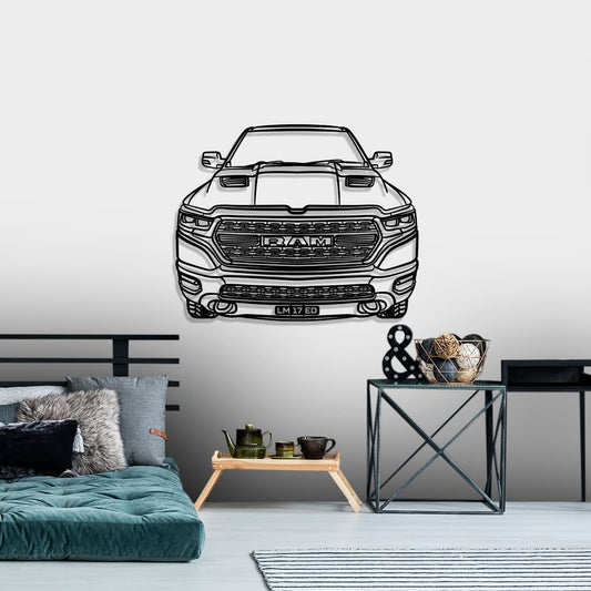 RAM 1500 Metal Silhouette